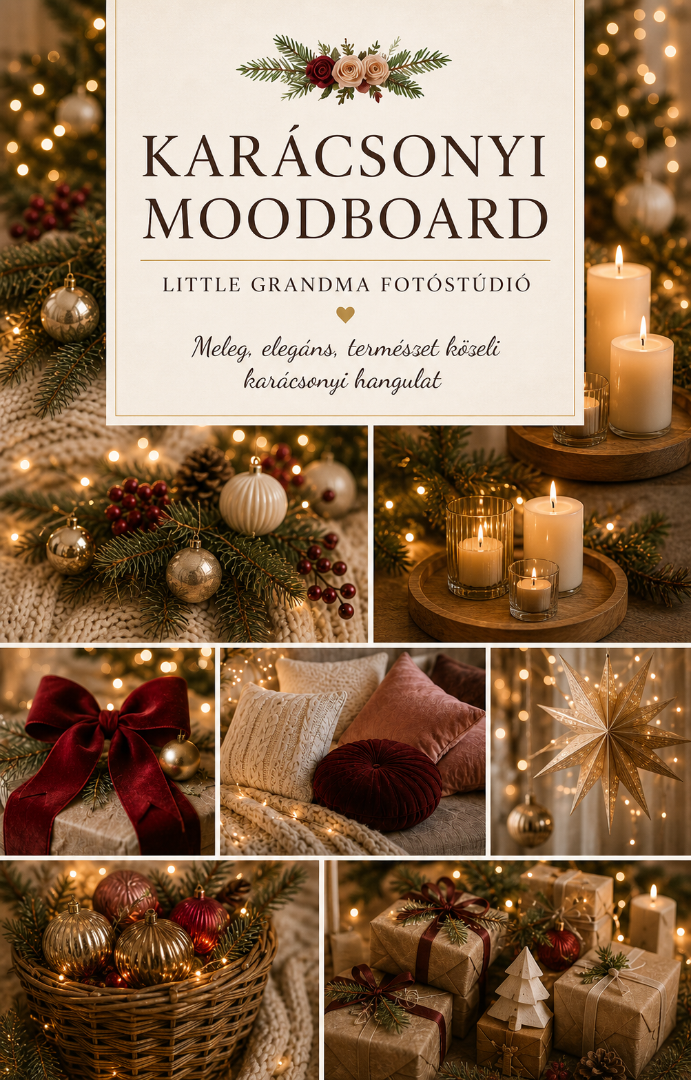Karácsonyi moodboard